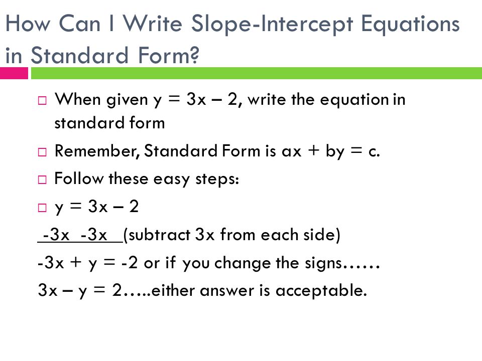 How do you write an equation of a line with slope 0 and y-intercept 5?